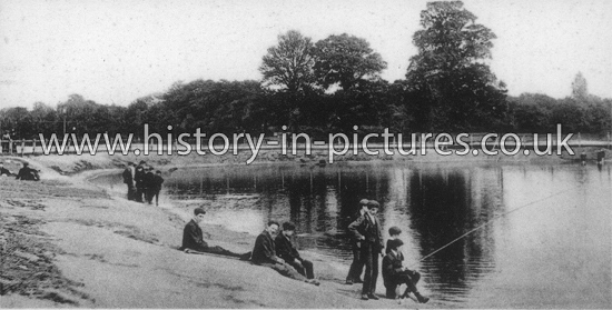 Green Man Pond, Leytonstone, London. c.1911